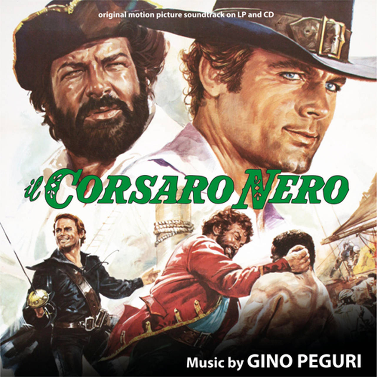 Gino Peguri Il Corsaro Nero Soundtrack 180g LP & CD (Vinyl)