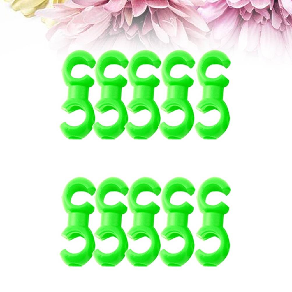 10pcs Bike Road Handcuffs Shape Clips Housing Hose Guide for Brake Cable Derailleur Line Case Rotatable Clasps(Blue)