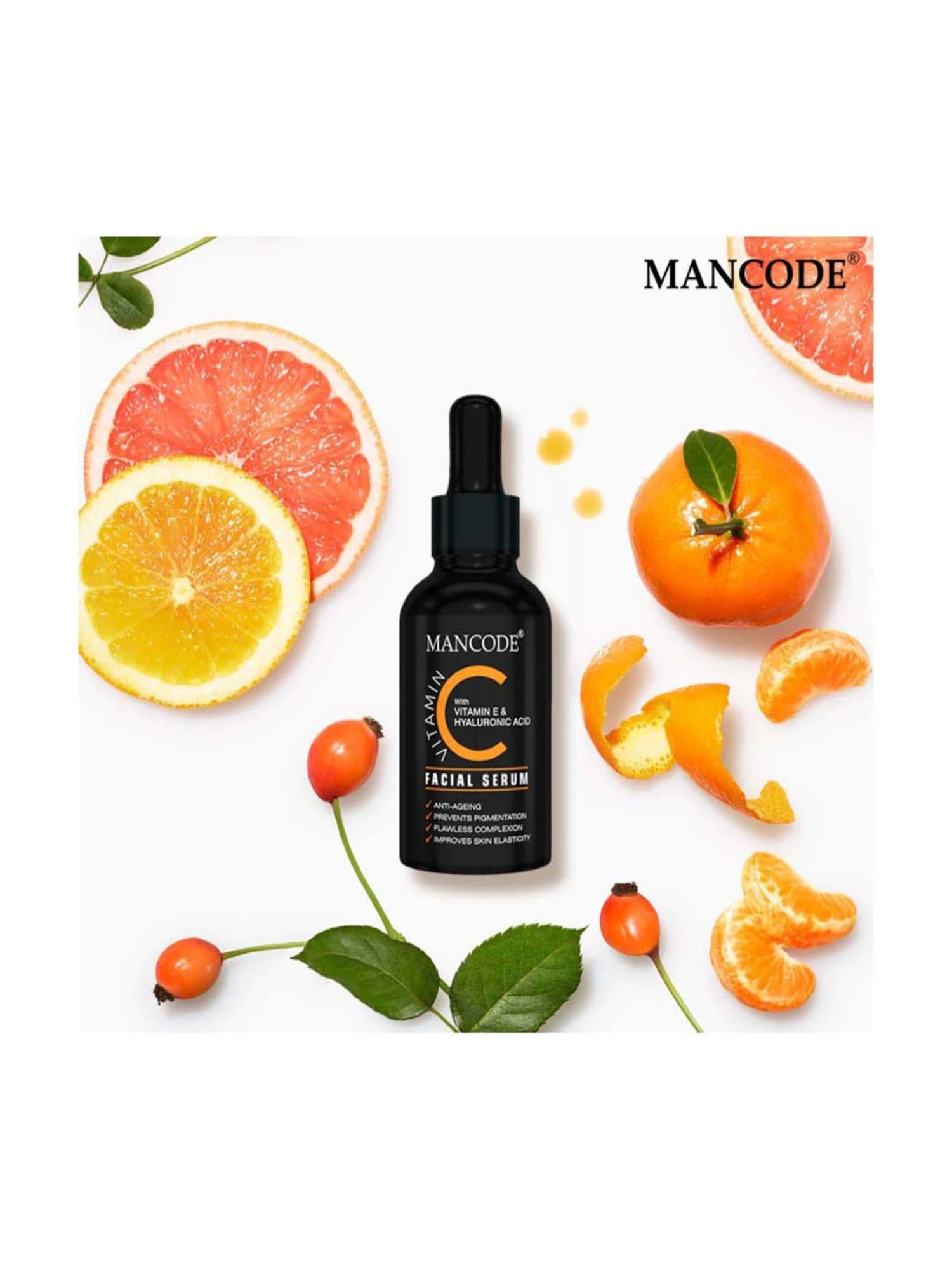 Mancode Vitamin C Facial Serum - 50 ml