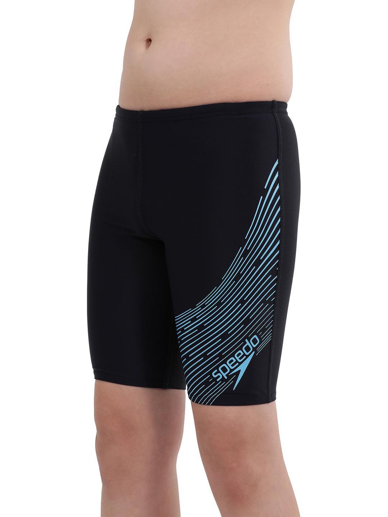 Speedo Kids Navy Solid Jammer