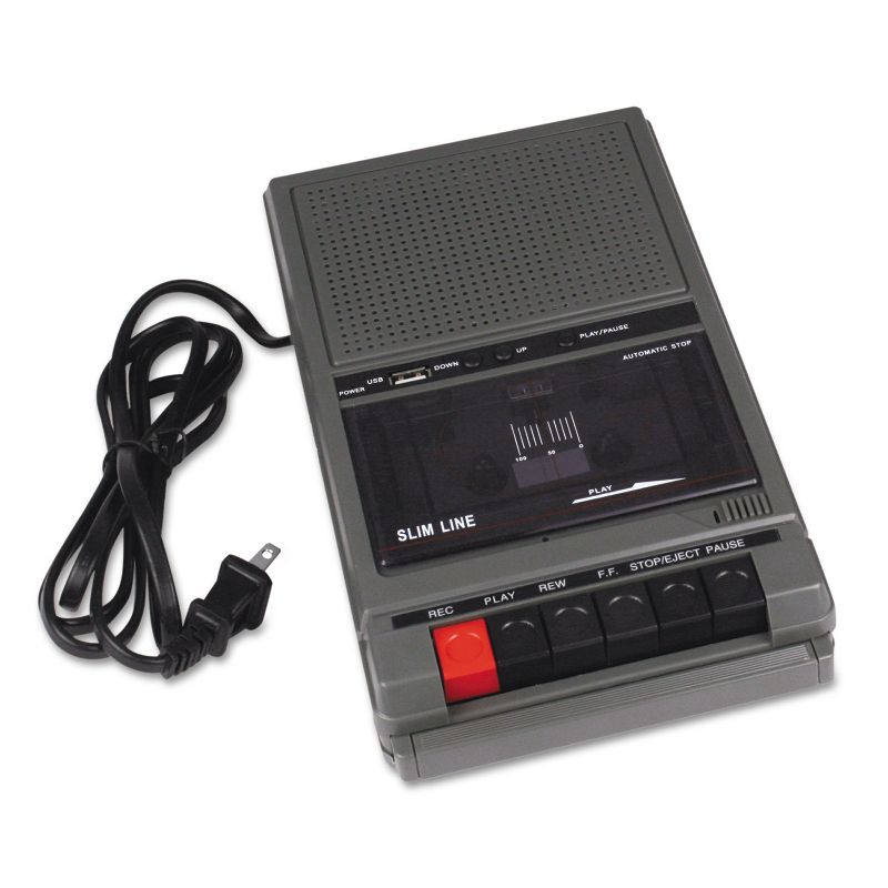 Amplivox Portable Four-Station Listening Center Audio Cassette Recorder SL1039