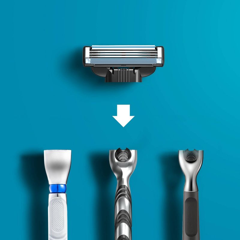 Gillette Mach3 Men's Razor + 2 Razor Blade Refills
