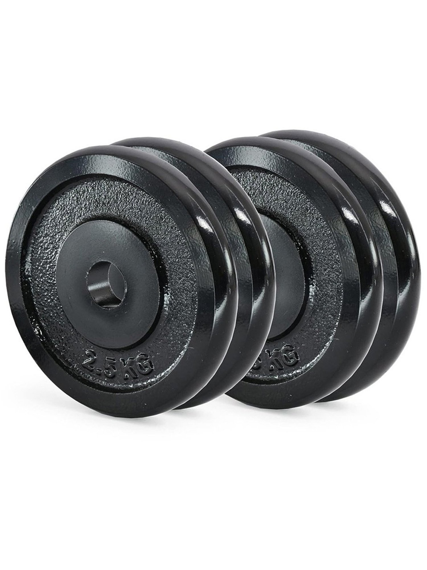 Kakss Cast Iron Spinlock Adjustable Dumbbell For Home Gym, Bodybuilding Fitness (Black) Size - 20KG