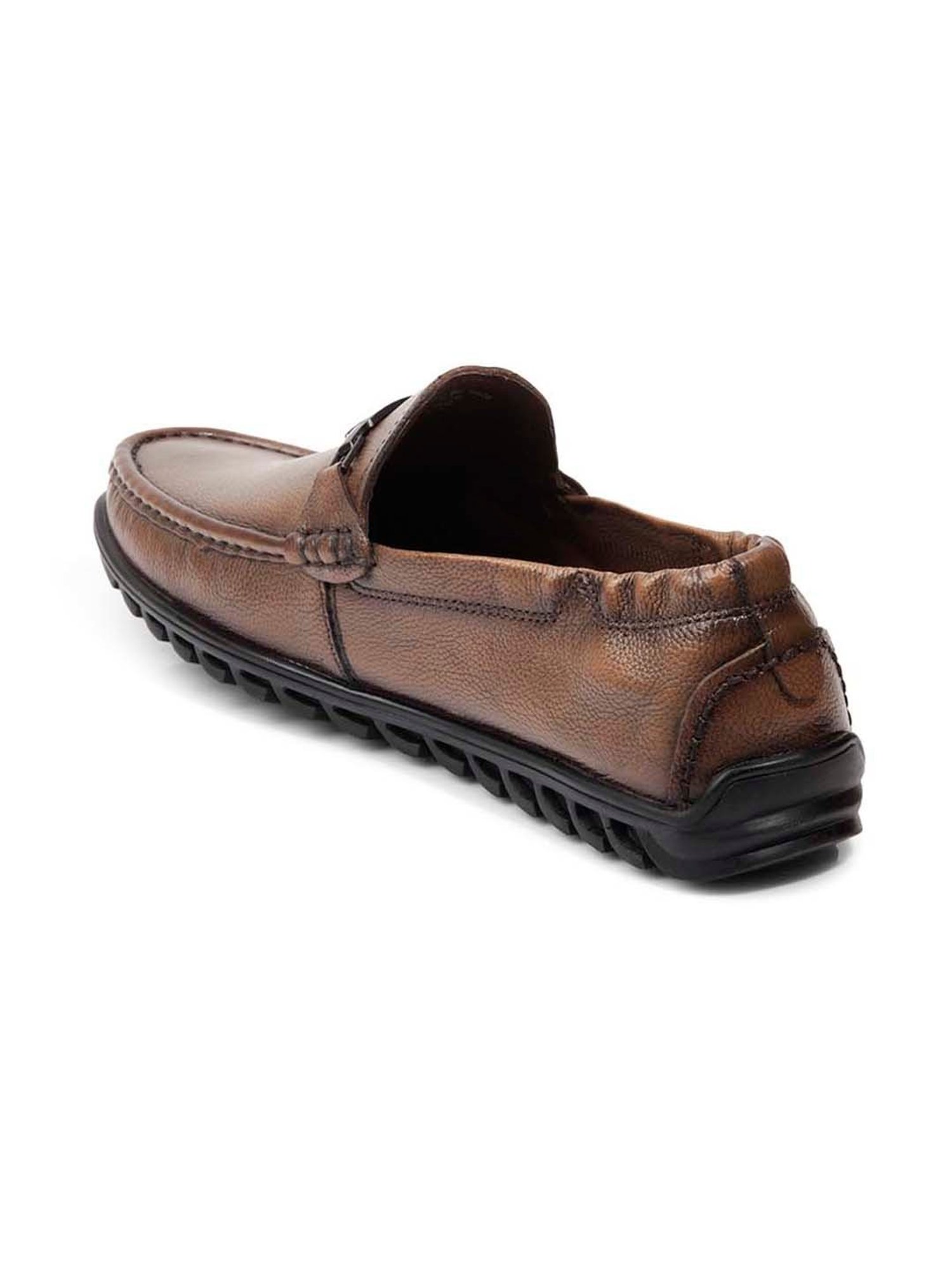 ID Men's Tan Casual Loafers