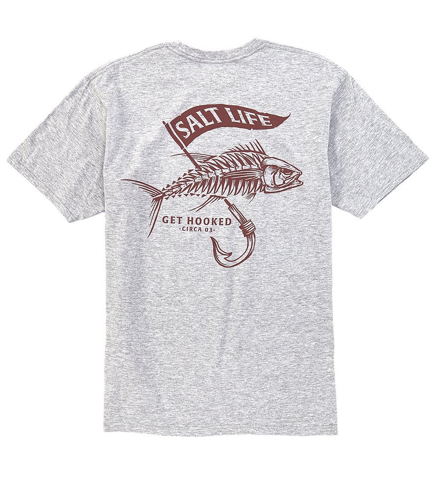 Salt Life Short-Sleeve Tuna Bones Graphic T-Shirt