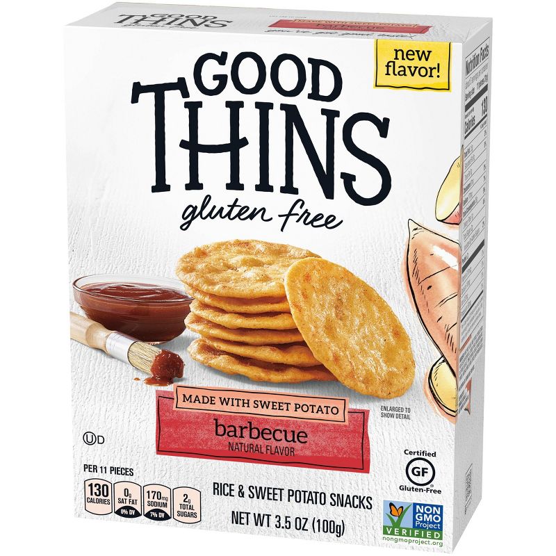 Good Thins Sweet Potato Barbecue Gluten Free - 3.5oz