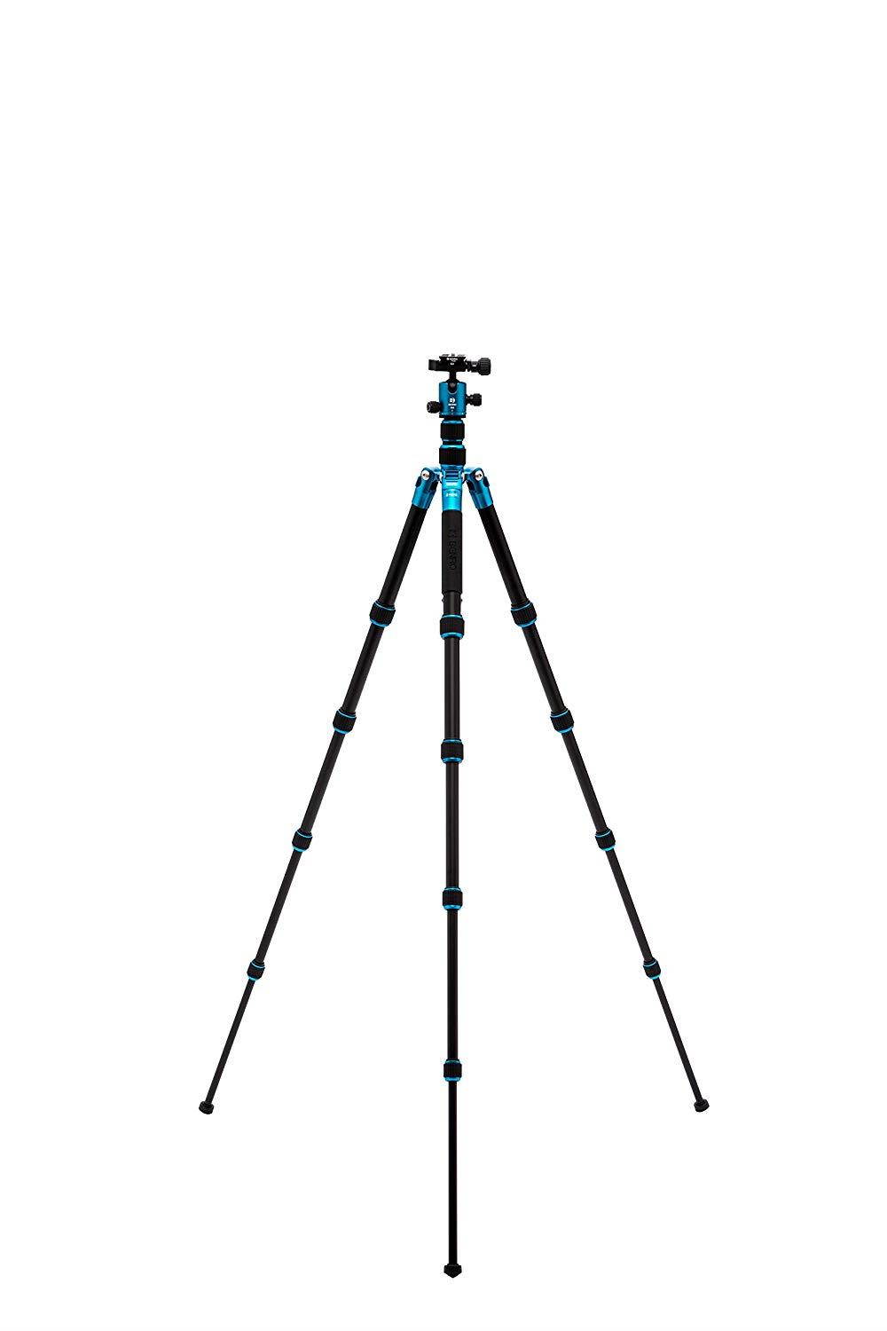 Benro Tripster Travel Aluminum Tripod/Monopod, 1 Series, Blue #FTR19AB0GBLU