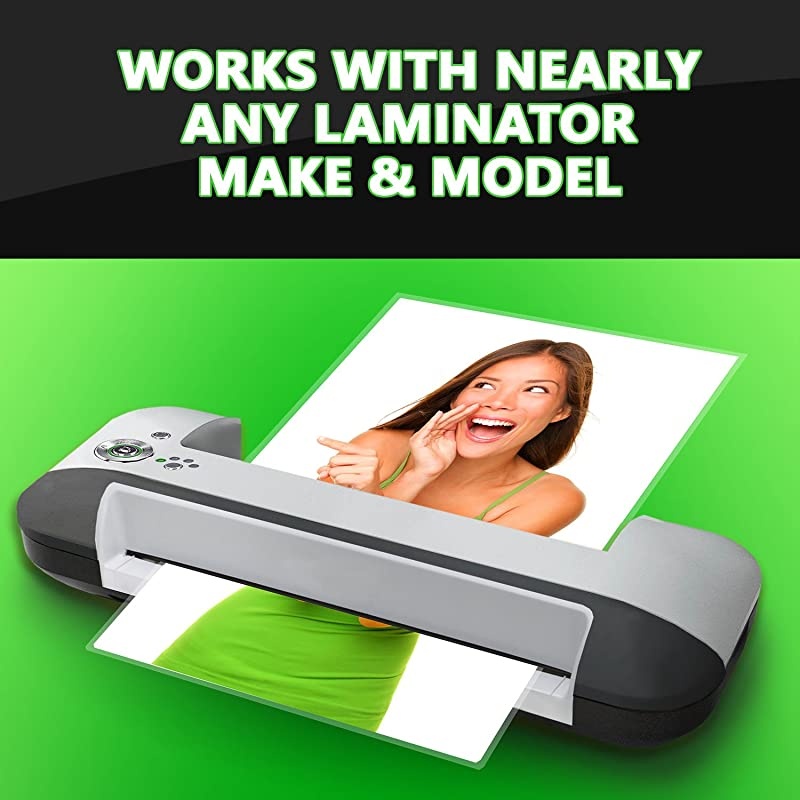 200-Pieces Universal Thermal Laminating Pouches