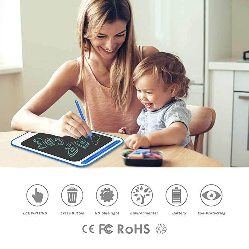LCD Writing Tablet 10 Inch Digital Electronic Graphics Tablet Ewriter with Memory Lock Mini Board Handwriting Pad Suitable for Kids and Adults for Home SchoolOffice Update Dark Blue