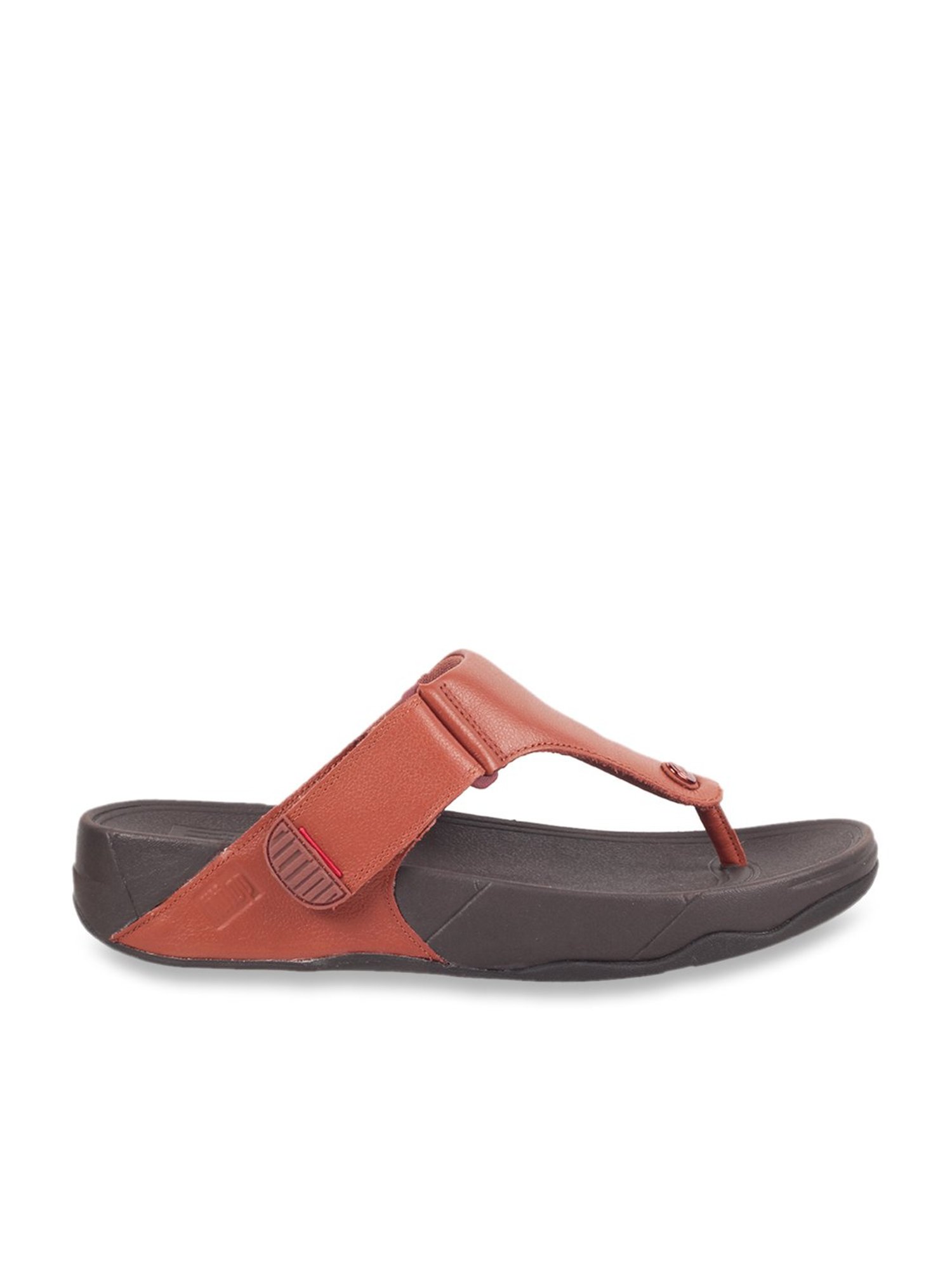 FitFlop Men's Brown Thong Sandals