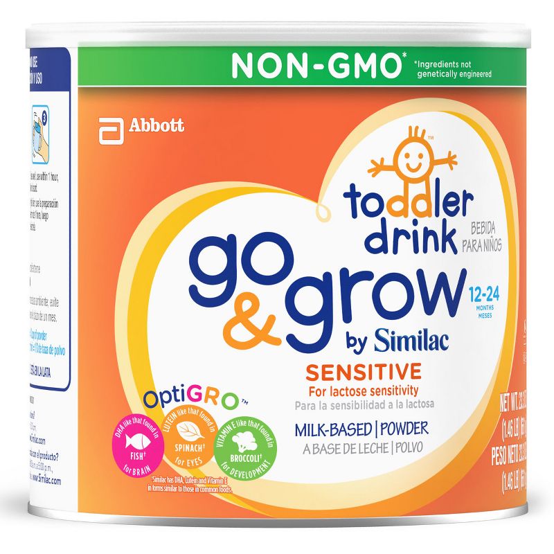 Go & Grow Sensitive by Similac Toddler Drink Non-GMO Formula Powder - 23.3oz