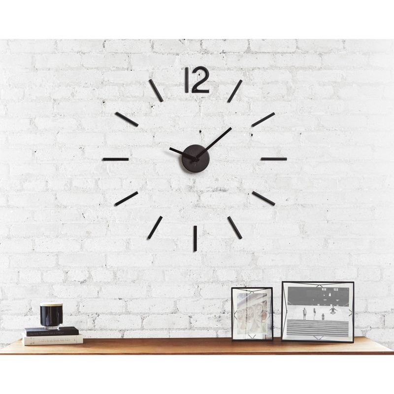 Blink Wall Clock Black - Umbra