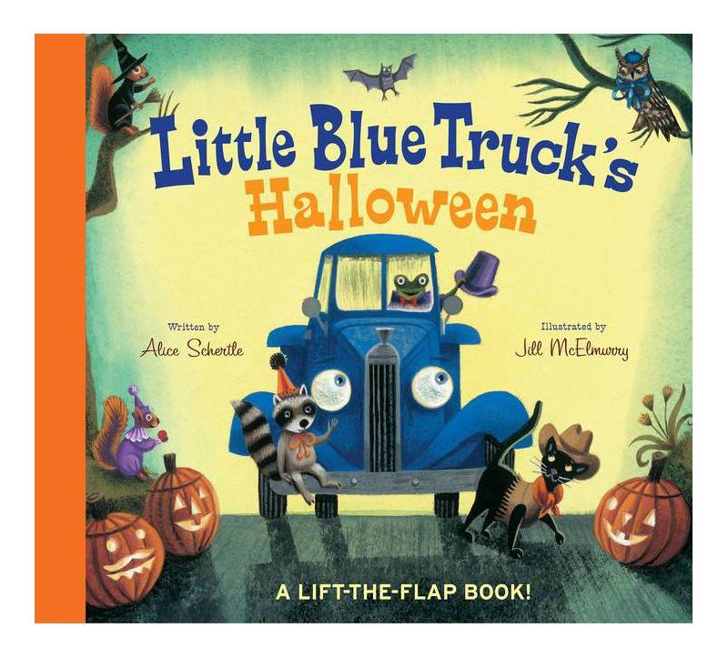 Little Blue Truck's Halloween - by Alice Schertle (Board Book)