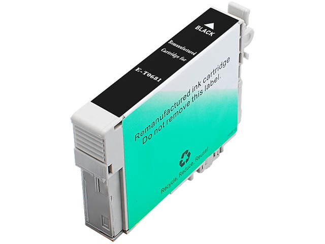 Green Project E-T0681 Black Ink Cartridge Replaces Epson T068120