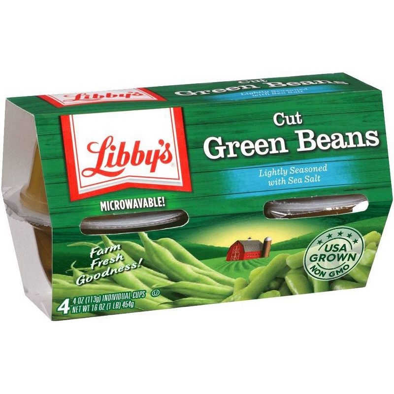 Libby's Cut Green Beans Cups - 16oz