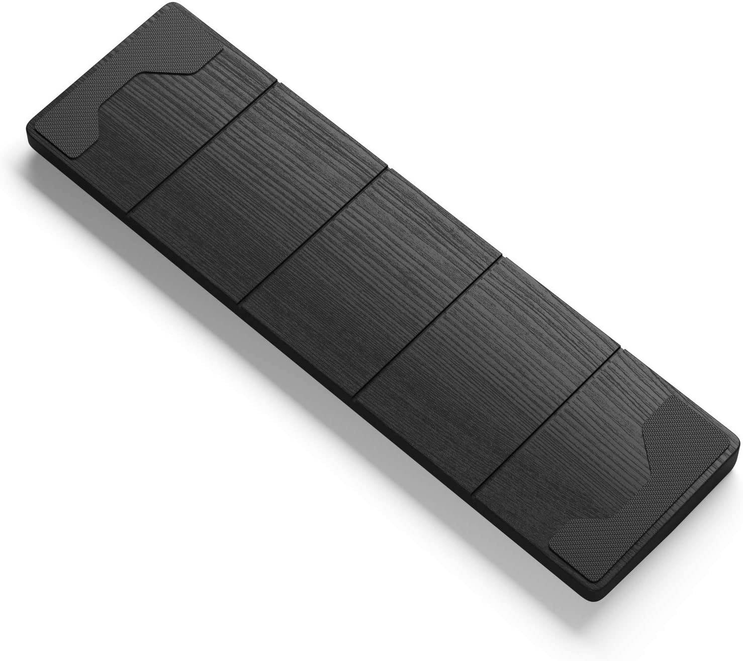 Glorious Gaming Wooden Wrist Rest - TENKEYLESS (TKL) - Onyx/Black - Mechanical Keyboards Wood Ergonomic Palm Rest| 14x4 inches/19mm Thick (GV-87-DARK)