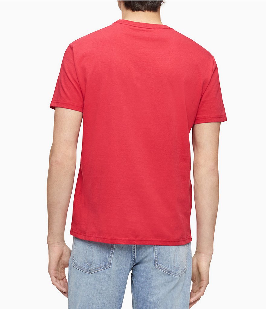 Calvin Klein Jeans Monogram Logo Short-Sleeve Graphic T-Shirt