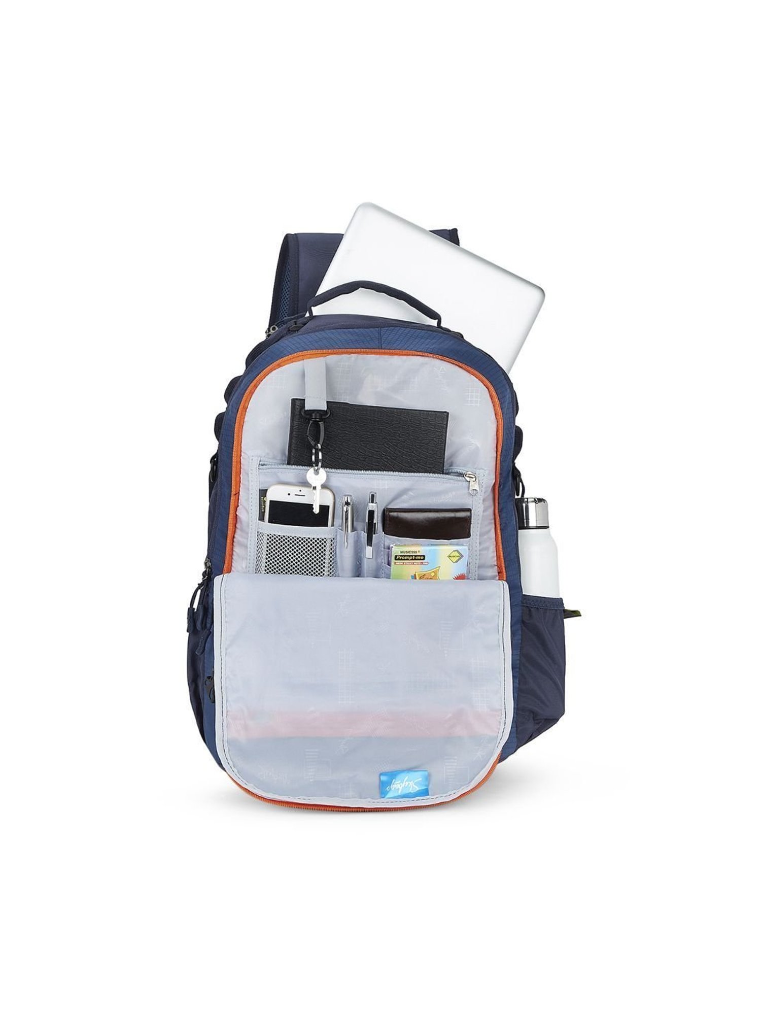 Skybags Strider Nxt 03 35 Ltrs Blue Medium Laptop Backpack