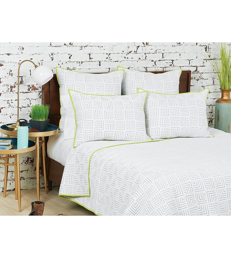 Twin Turtle Cove Quilt & Sham Set Light Turquoise/Aqua - Tommy Bahama