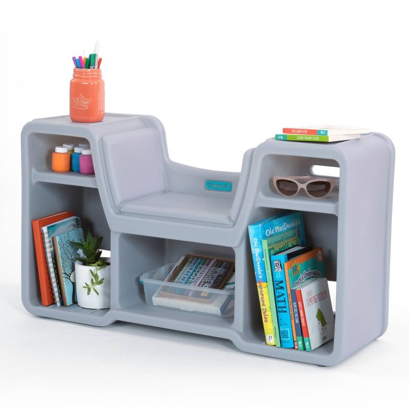 Cozy Cubby Reading Nook Bookshelf Black - Simplay3