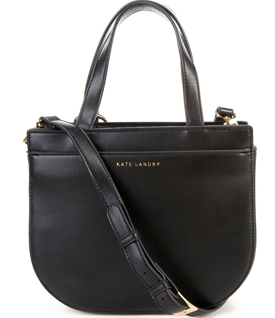 Kate Landry Round Double Handle Satchel Bag