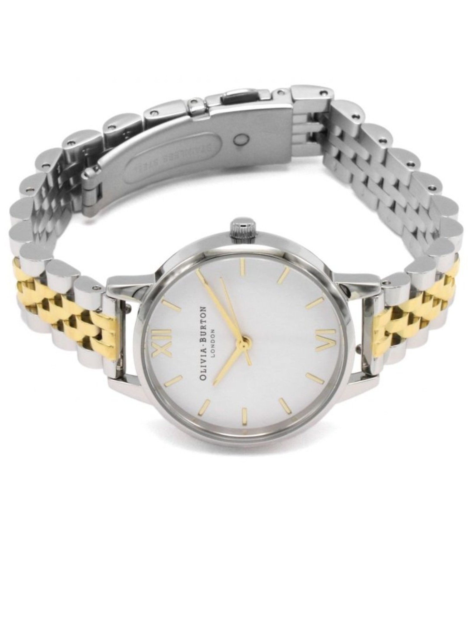 Olivia Burton OB16MDW34 White Dial Analog Watch for Women
