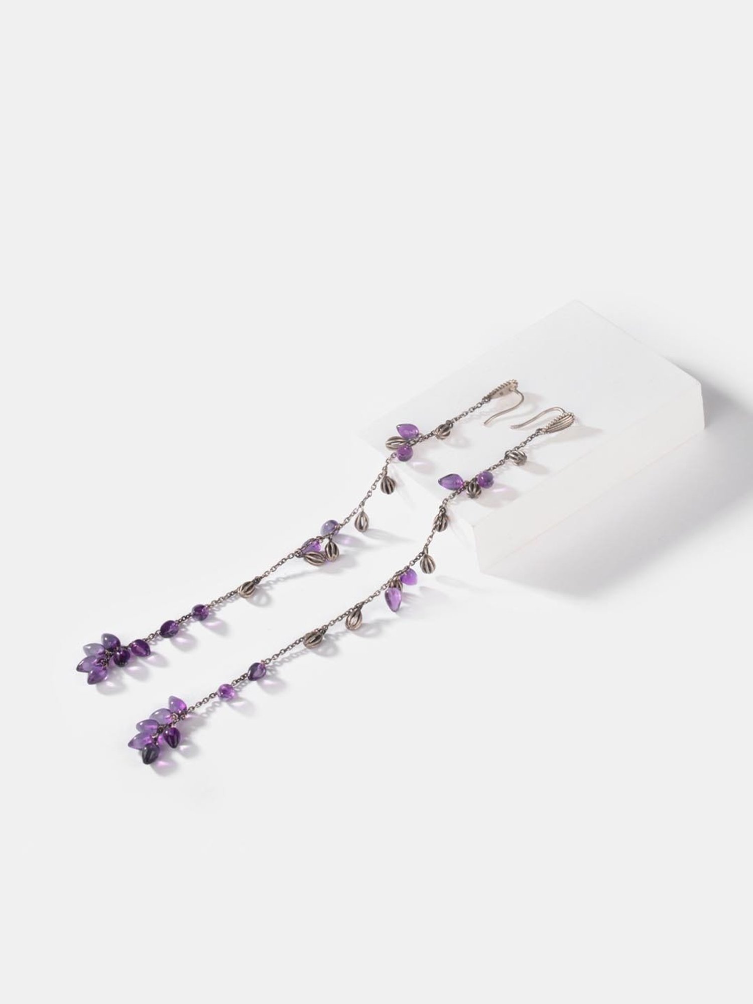 Shaya 92.5 Sterling Silver Mammilaria Bloom Earrings for Women