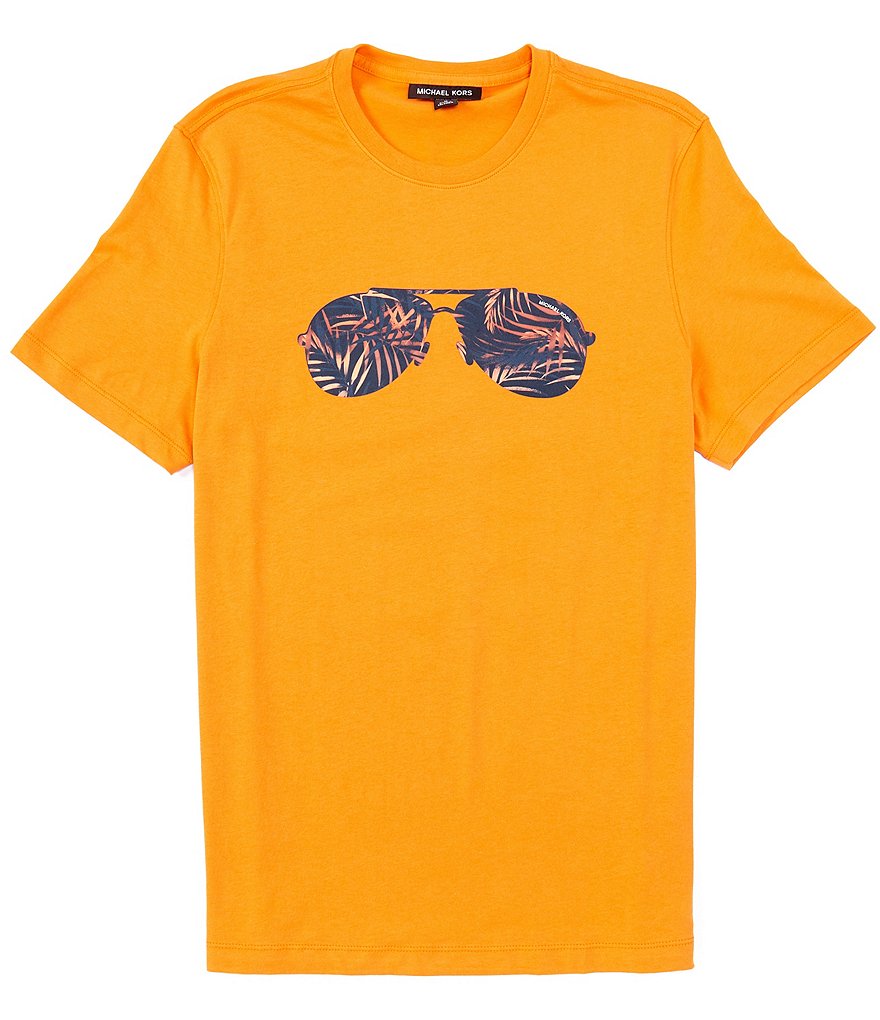 Michael Kors Palm Aviator Short-Sleeve Tee