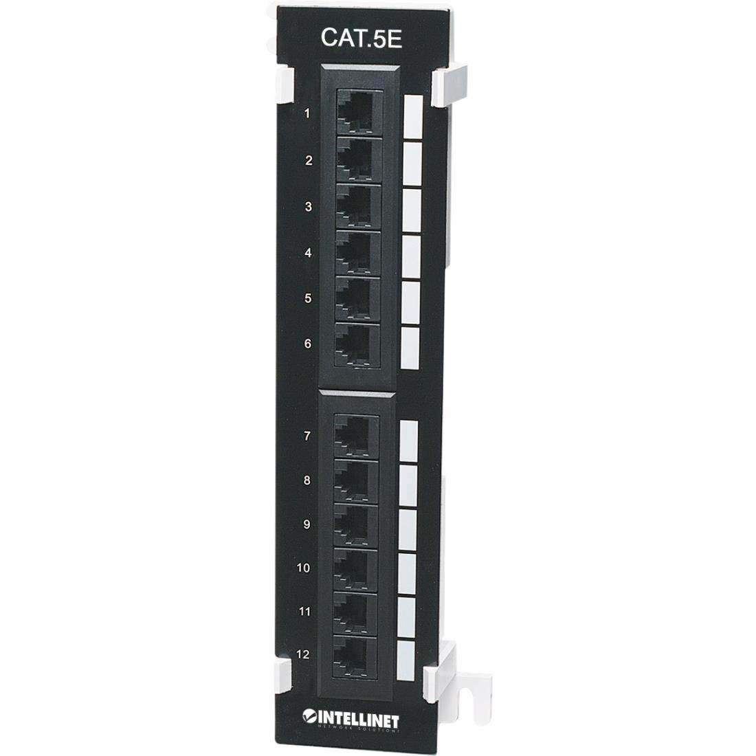 INTELLINET CAT5E WALL-MOUNT PATCH PANEL