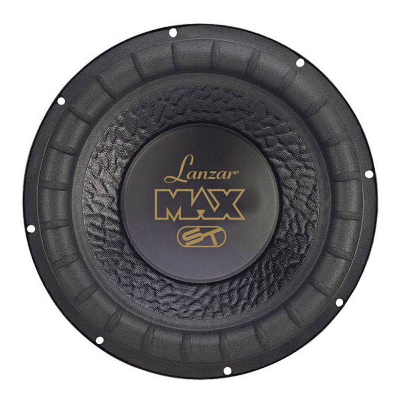 Lanzar MAX12 12 Inch 1000 Watt 4 Ohm Car Audio Power Subwoofer, Black | MAX12