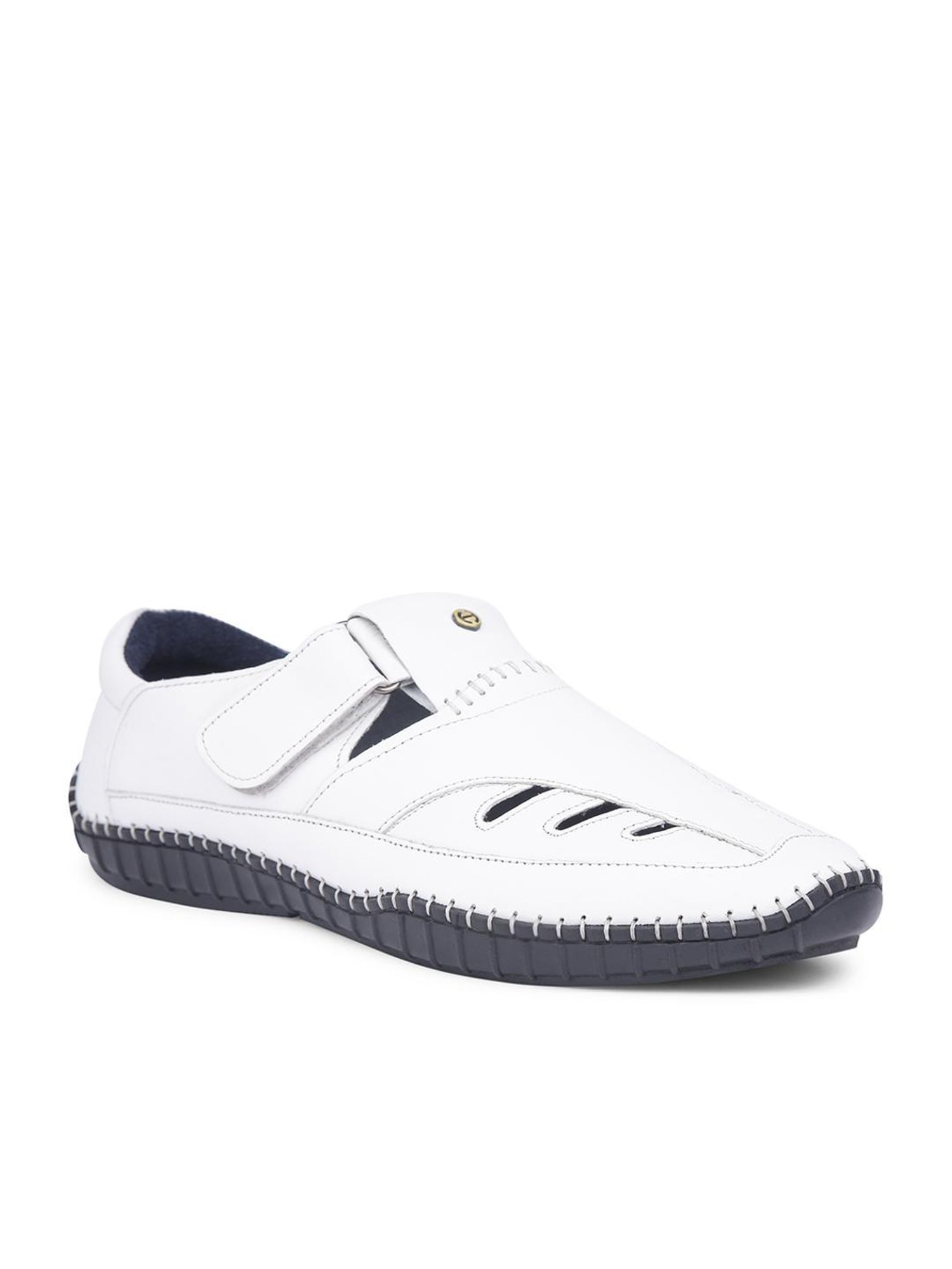 Healers by Liberty Men's White Fisherman Sandals