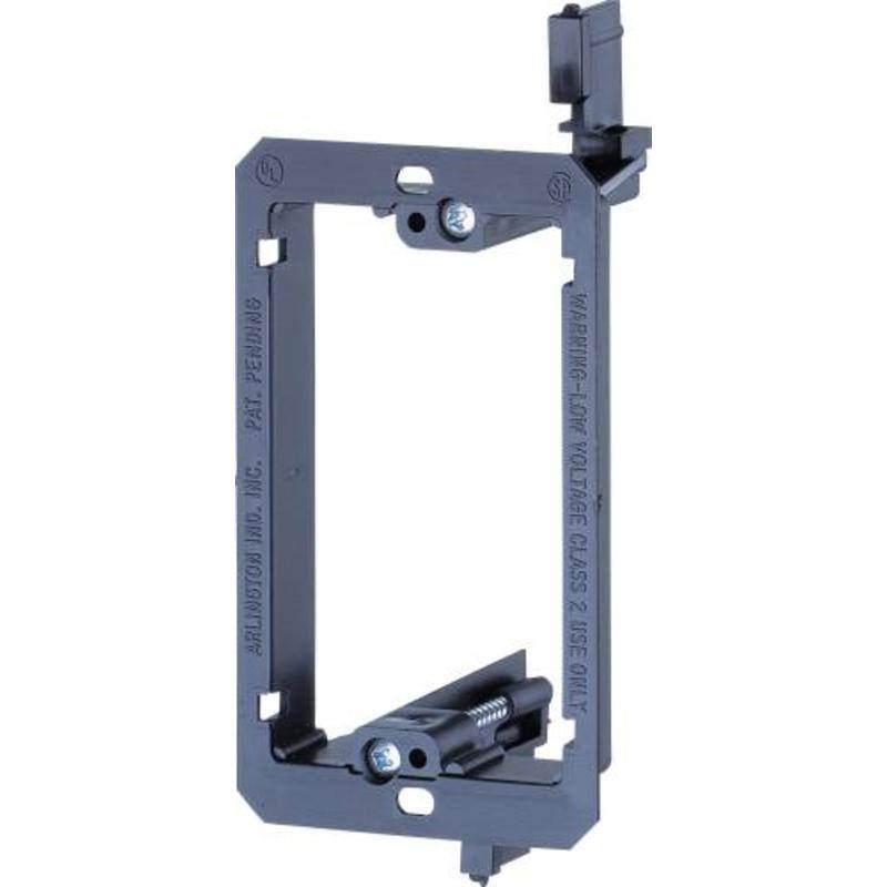 Arlington Industries - LV1 - Single Gang - For 1/4" to 1" Walls - Low Voltage Device Mounting Bracket