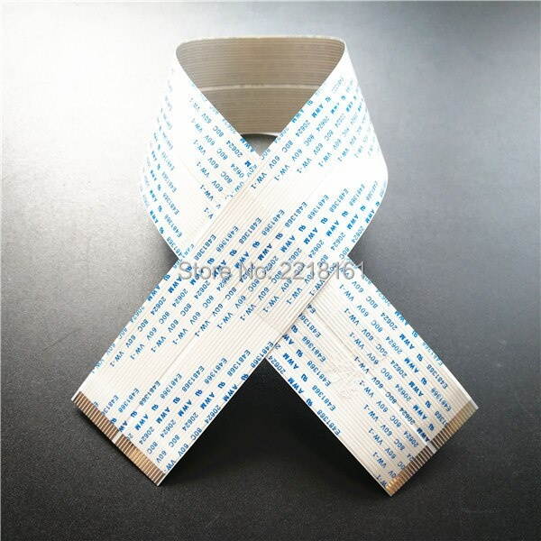 34pins DX7 head cable For eco solvent printer X-Roland Aifa Allwin Xuli Titan-jet Taimes FFC flat data cable 40cm long 12pcs