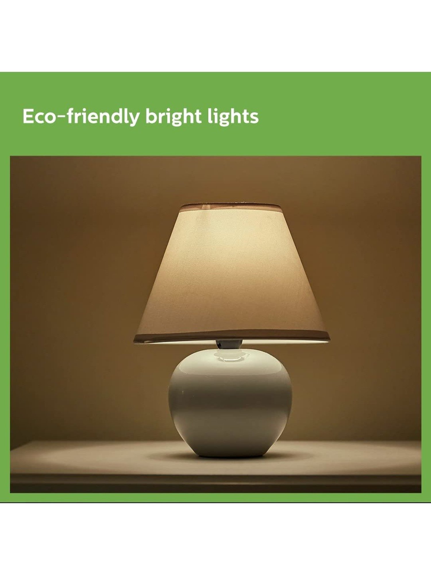 Philips 5 watt Diffused LED Glass Light Bulb for Home Decoration ( Crystal White,Pack of 4)