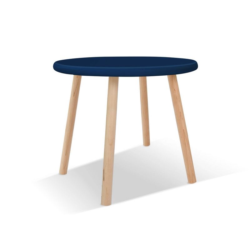 30" Peewee Round Kids' Table Maple/Deep Blue - Nico & Yeye