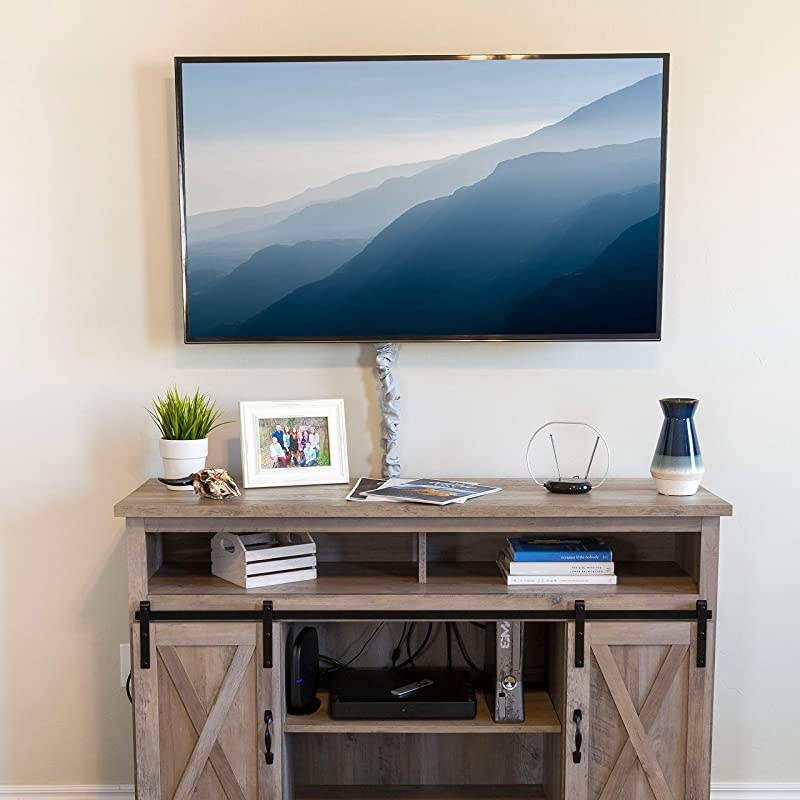 Rabbit Ears Indoor TV Antenna Dipoles and Circular Loop Tabletop Antenna Digital Smart TV Compatible HDTV Antenna 4K 1080P VHF UHF 5Ft Coaxial Cable Black SDV8201B27