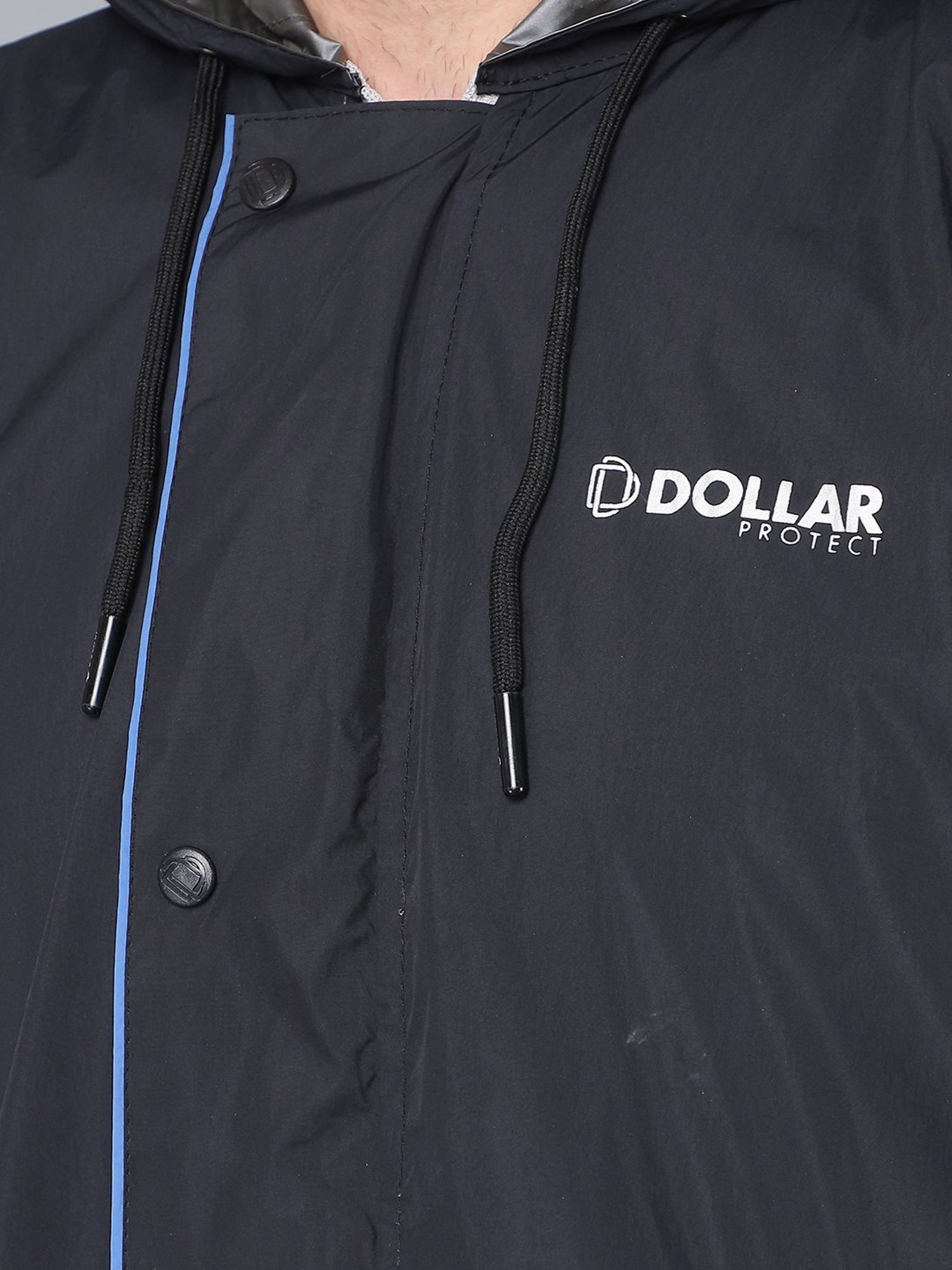 Wildcraft Red & Maroon Regular Fit Colour Block Rainwear Jacket