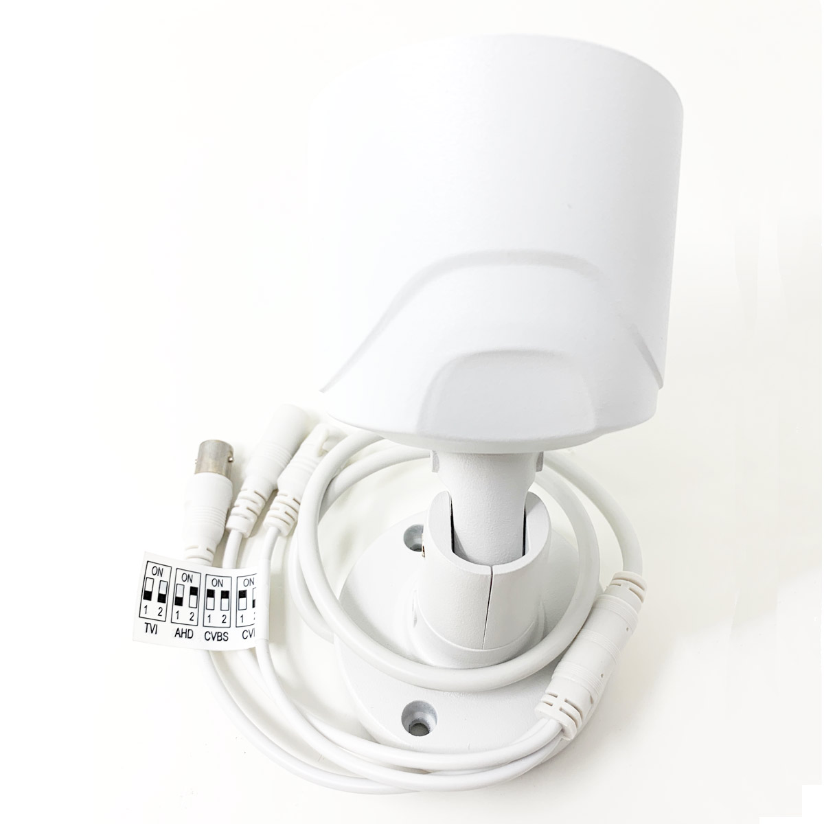 Camius 4K 8MP Outdoor Bullet Security Camera for analog DVR, 3840 x 2160, wide 2.8 mmm Lens, BW and Color Night vision, 4-in-1 CVBS, AHD, CVI, TVI dip switch - FB4KATC-2.8mm