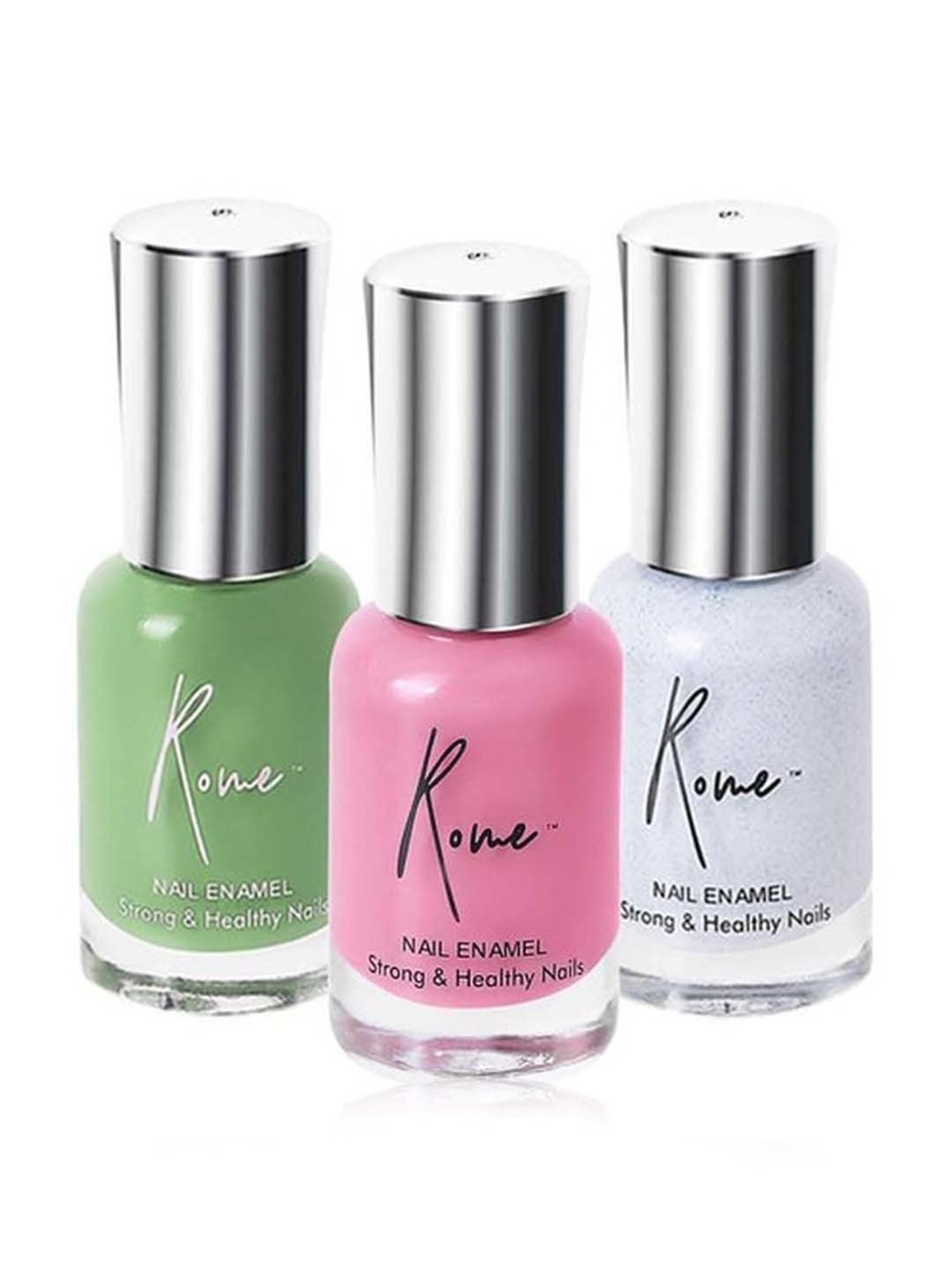 Rome Set of 3 Strong & Healthy Nail Enamel
