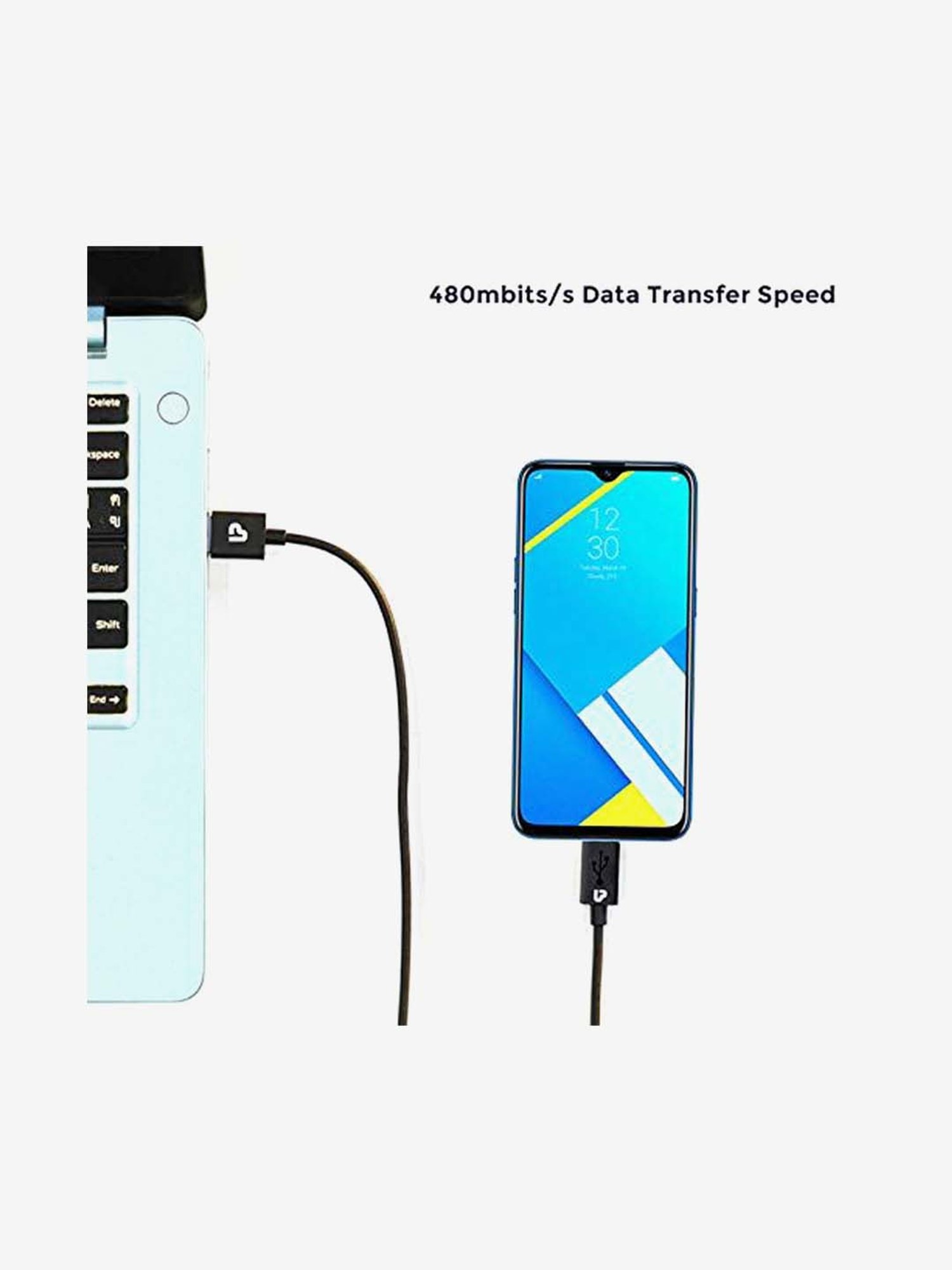 UltraProlink UPL0002 Volo USB to Type-C Charging Cable (Black)