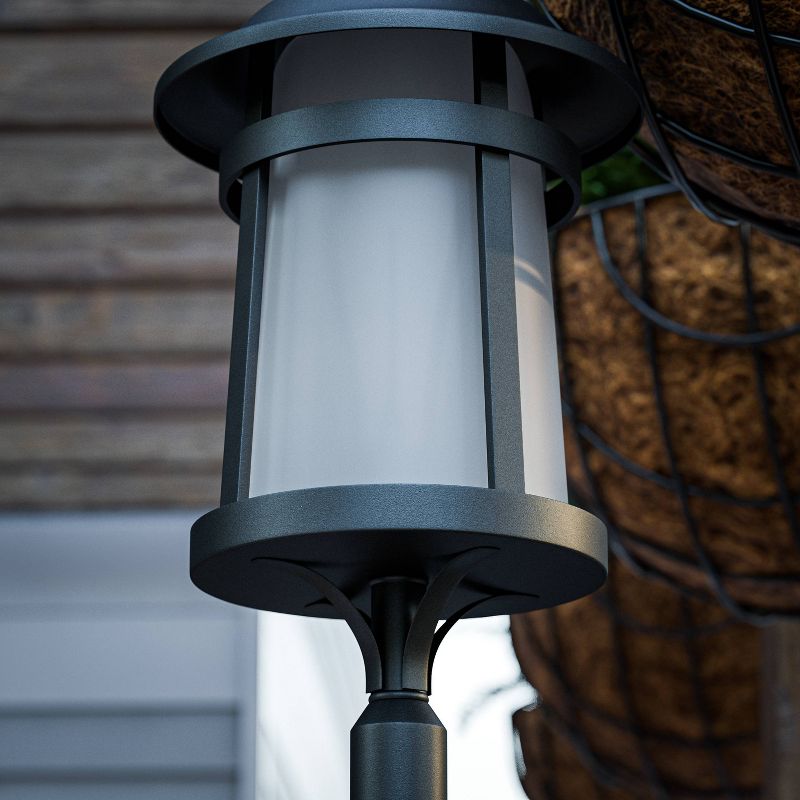 Outdoor Lantern Kenroy Black Aluminum