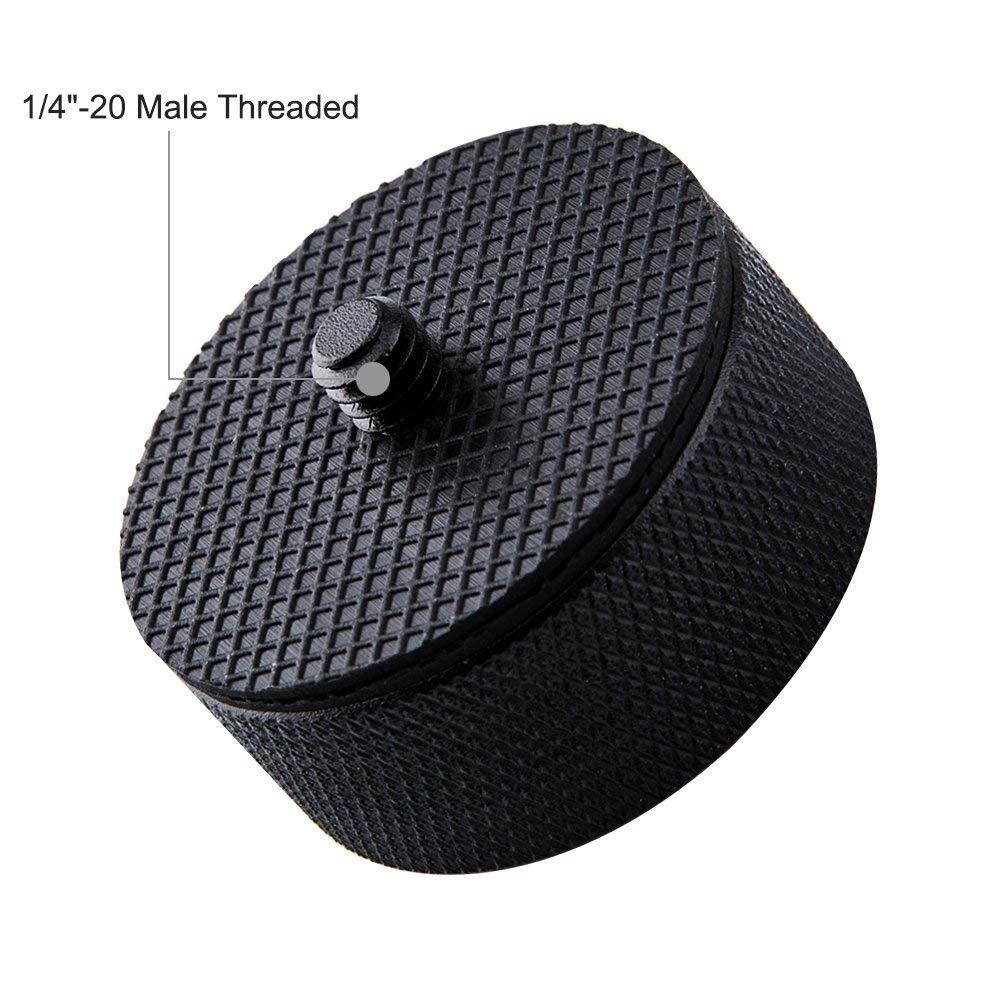 JJC Male 1/4"-20 to Female 3/8"-16 Threaded Screw Converter Adapter for Mounting Camera and Other Devices with Female 1/4"-20 Thread to Tripod, Monopod and Other Devices with Male 3/8"-16 Thread