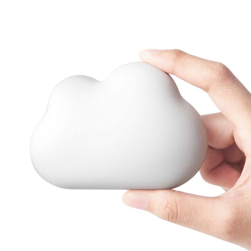 Design Ideas Cloud Bottle Opener, White 3.8" x 1.2" x 2.6"