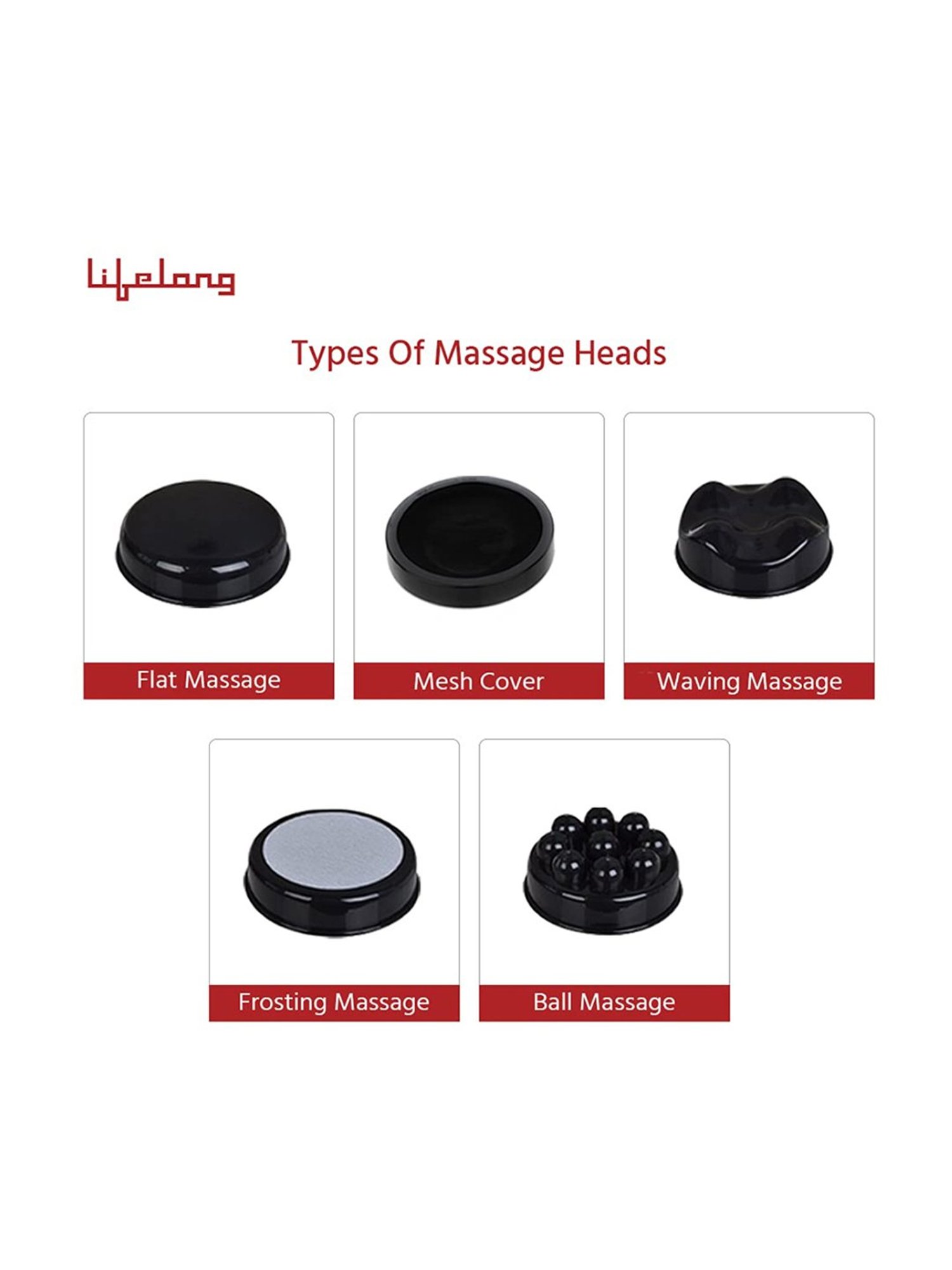 Lifelong LLM171 Electric Full Body Massager (Grey)