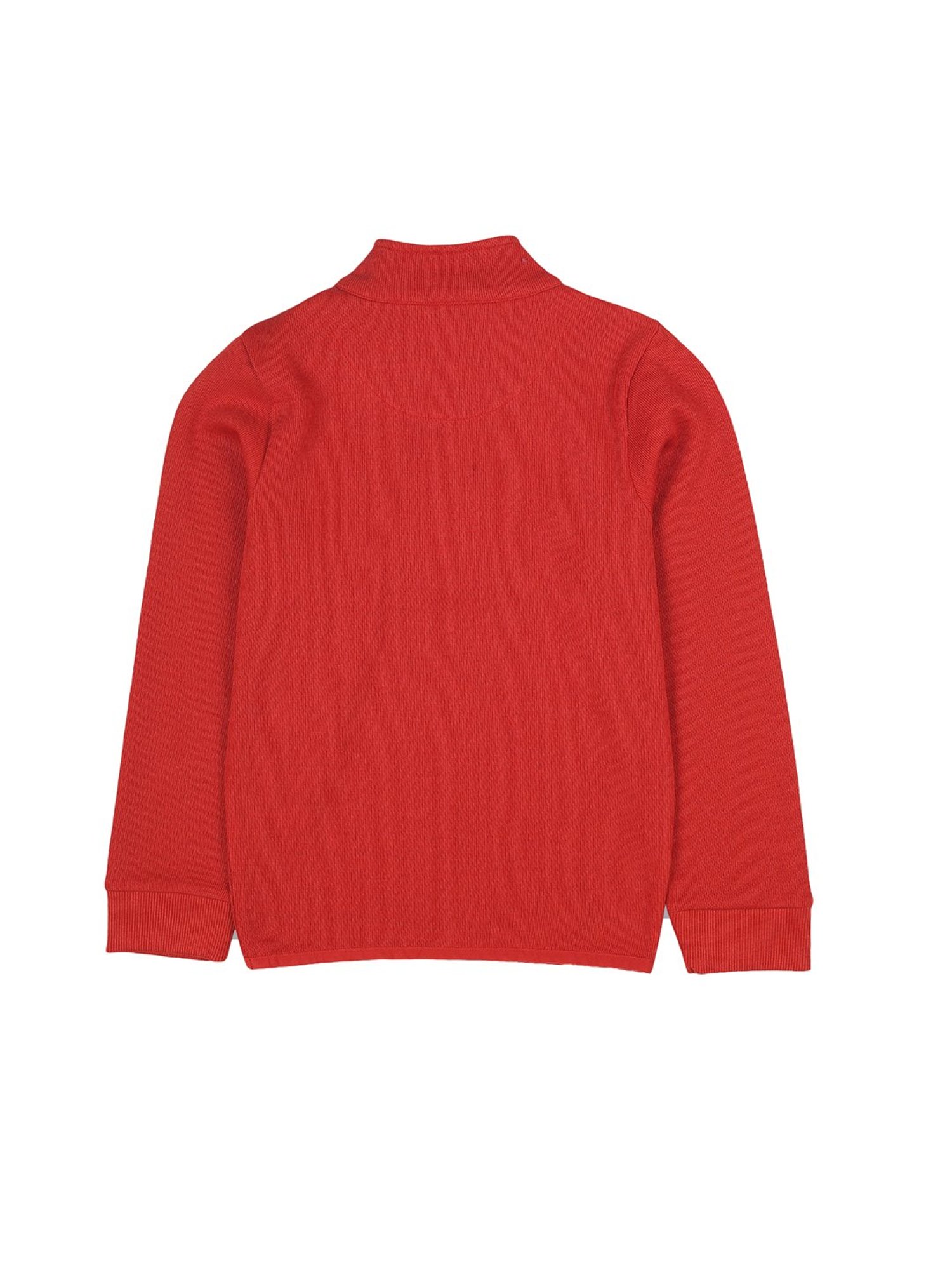 Plum Tree Kids Red Printed Sweatshirt