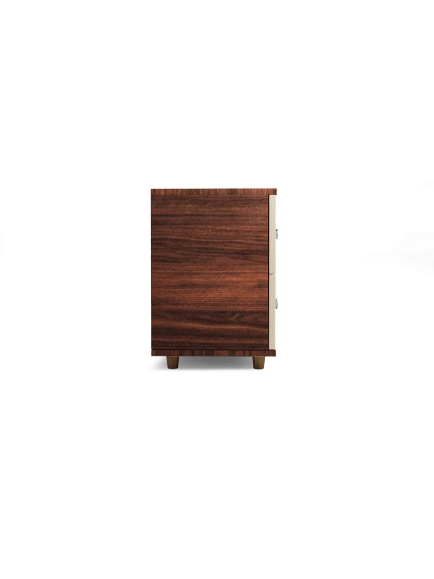Delite Kom Flex Flowery Wenge & Acacia Dark Engineered Wood TV Entertainment Unit