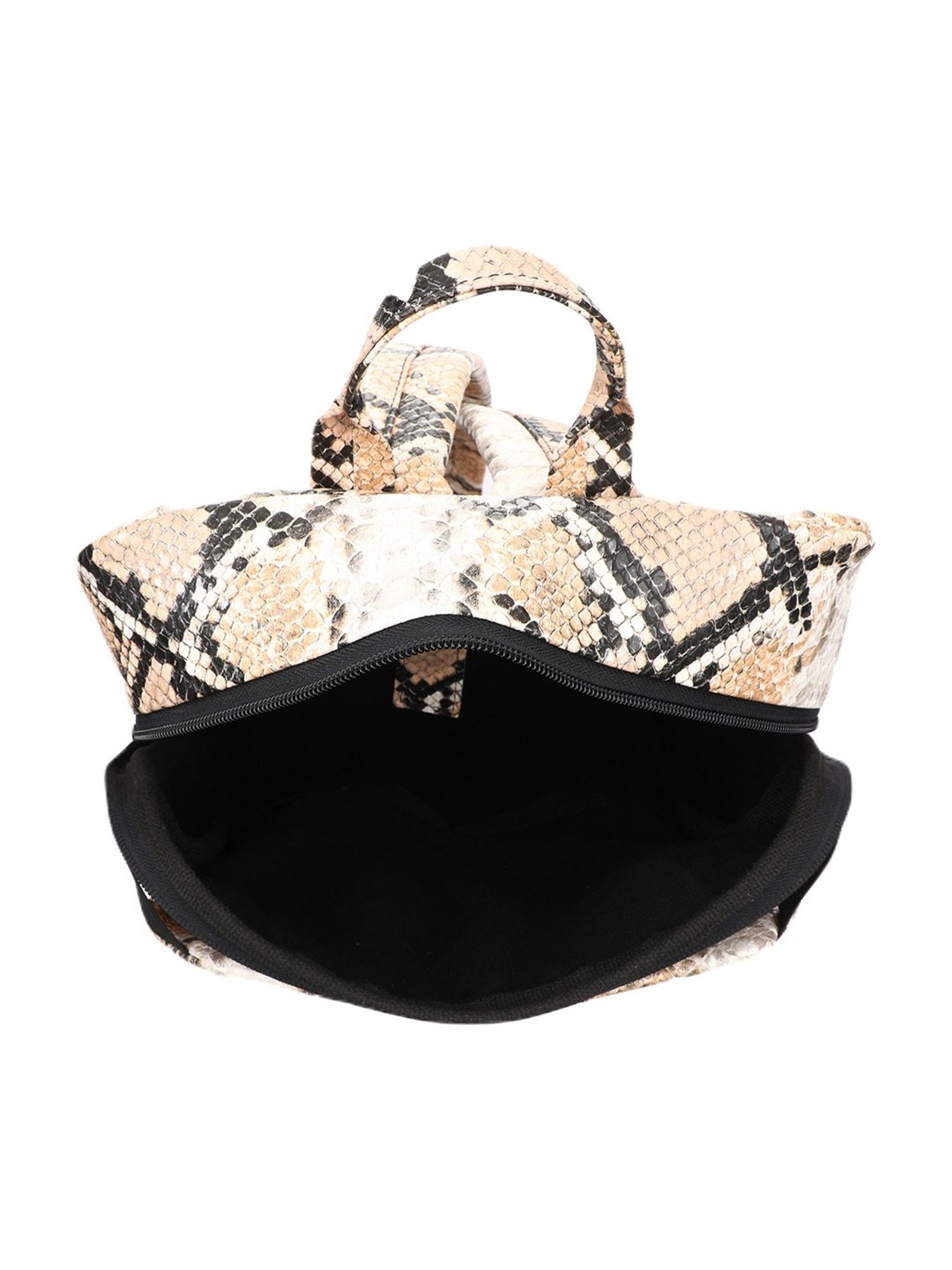 PELLE LUXUR Brown Textured Large Gaia Backpack