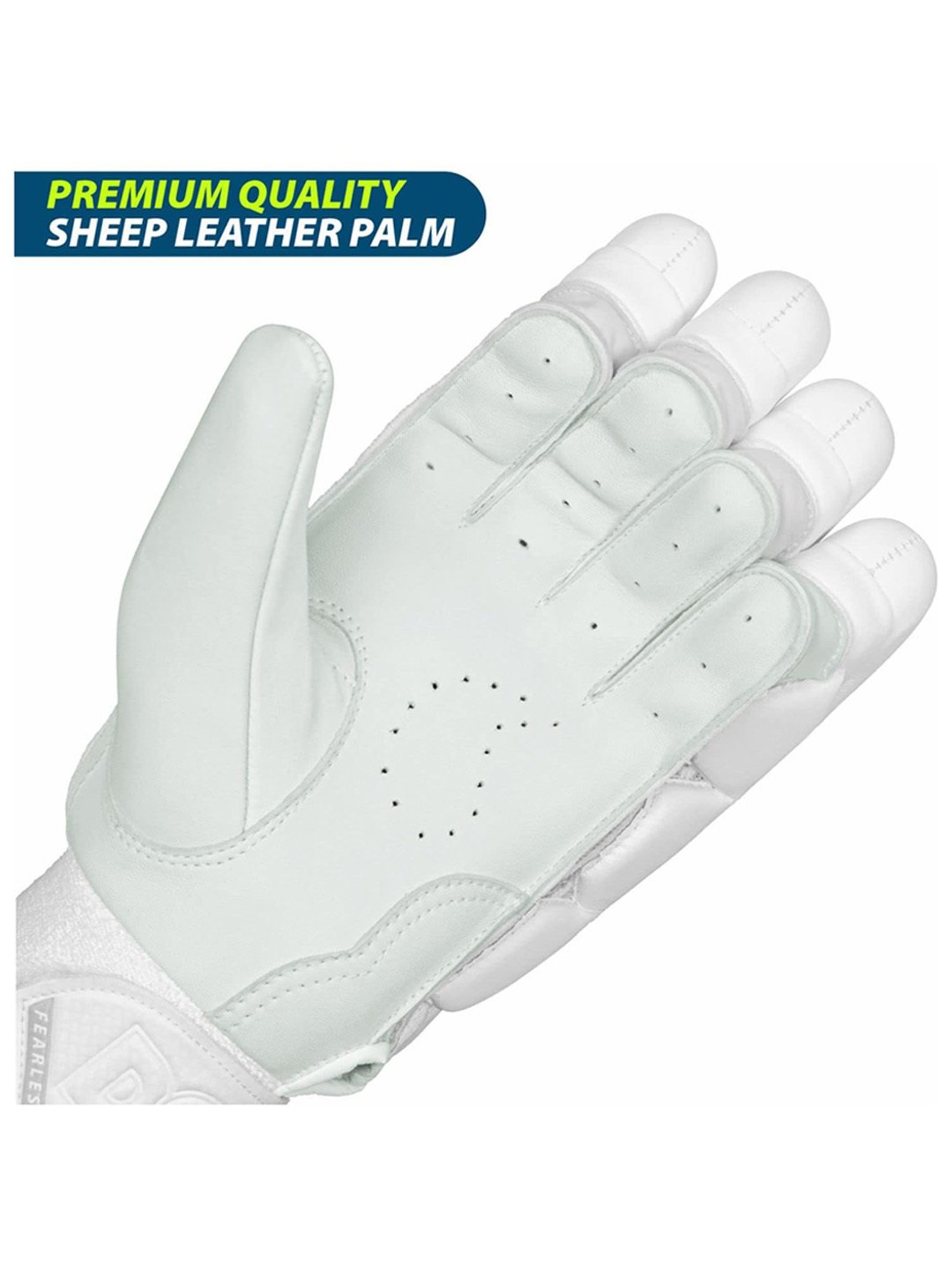 DSC Condor Pro Leather Cricket Batting Gloves Size - Mens