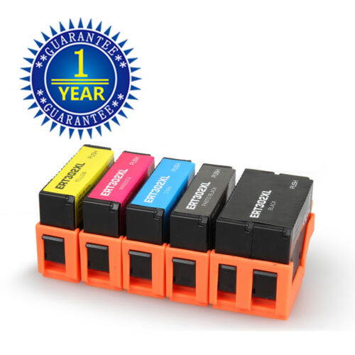 5PK 302XL T302XL Ink Cartridge for Eps Expression XP-6000 XP-6100 Inkjet Printer