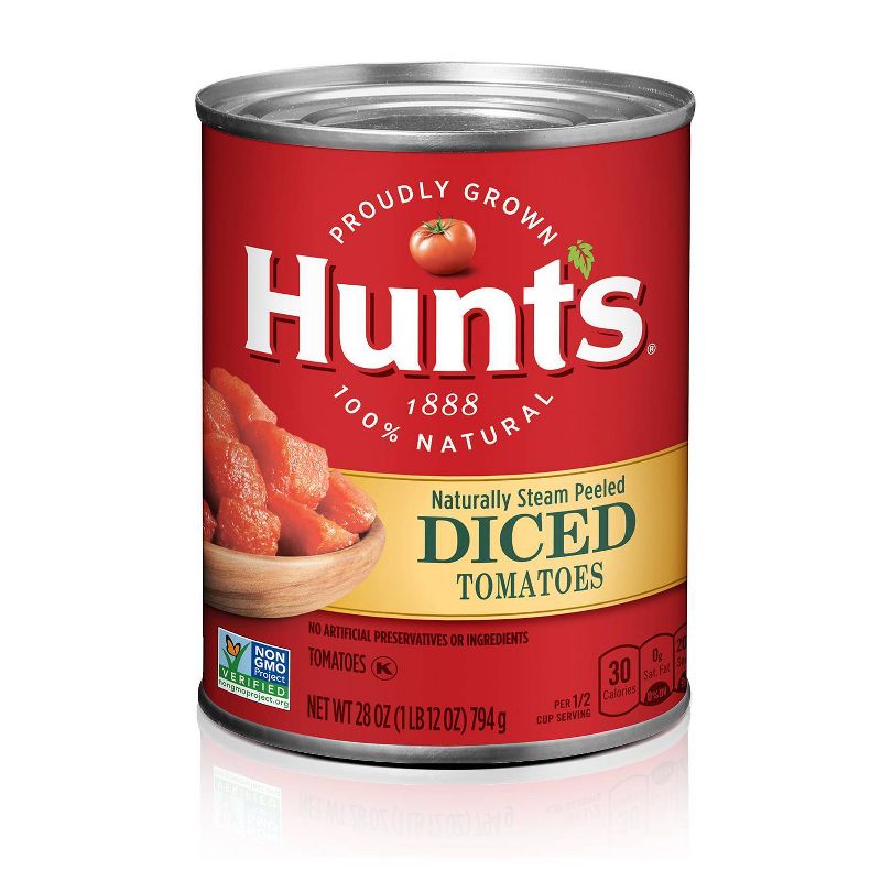 Hunt's 100% Natural Diced Tomatoes - 28oz